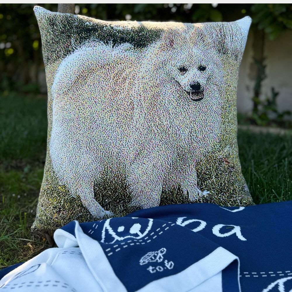 Almofada Jacquard com Fotografia